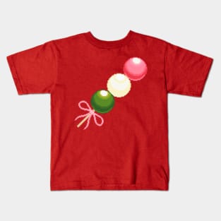 Mochi Pixel Art Kids T-Shirt